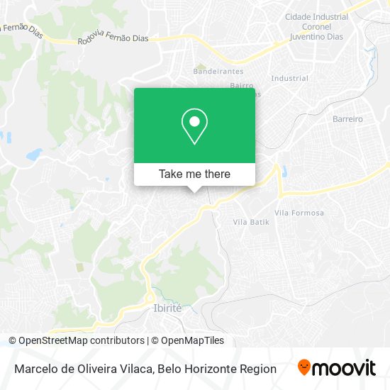 Marcelo de Oliveira Vilaca map