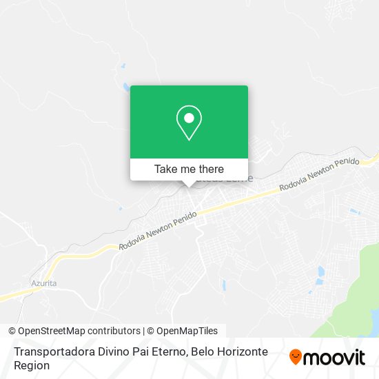 Transportadora Divino Pai Eterno map