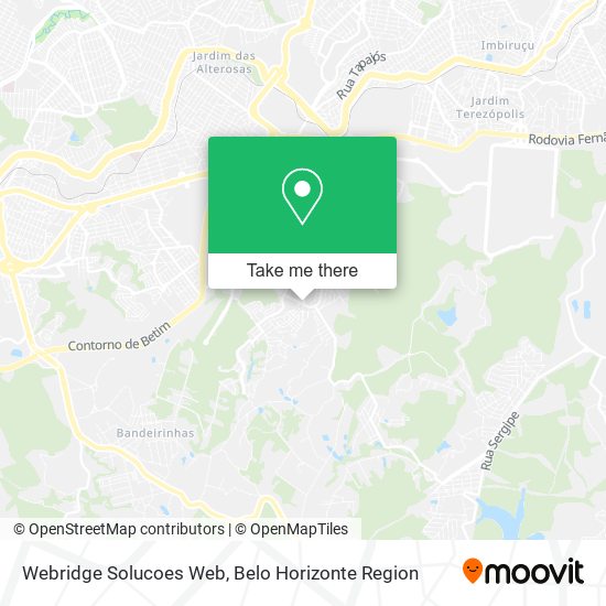 Webridge Solucoes Web map