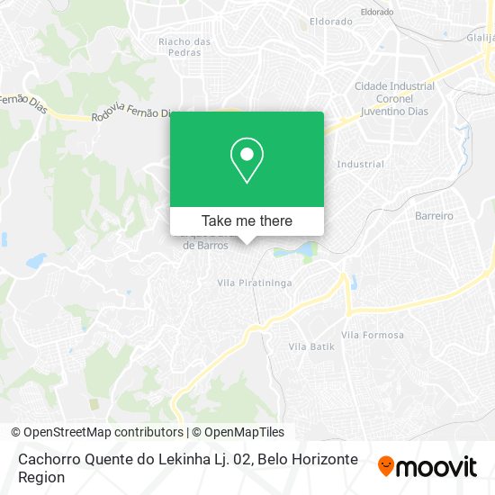 Cachorro Quente do Lekinha Lj. 02 map