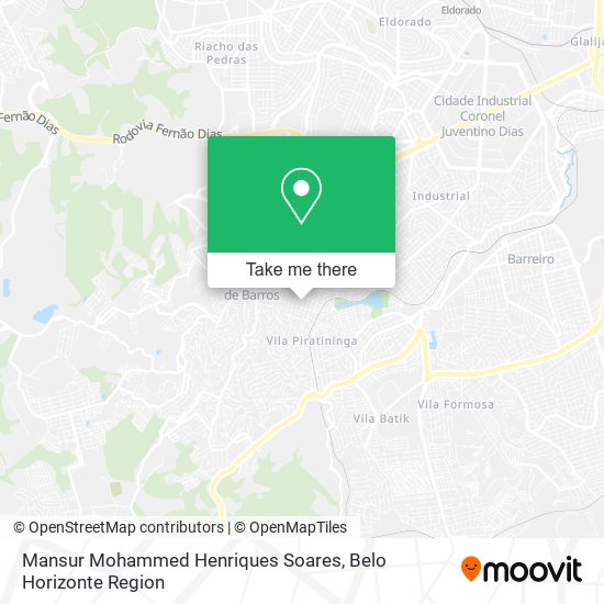 Mansur Mohammed Henriques Soares map