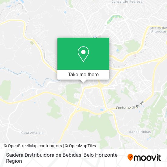 Saidera Distribuidora de Bebidas map