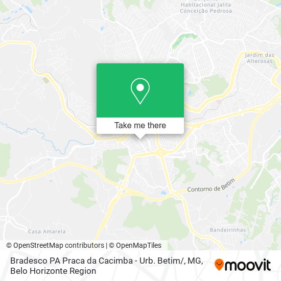 Bradesco PA Praca da Cacimba - Urb. Betim / , MG map