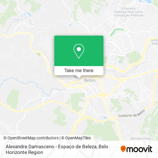 Alexandre Damasceno - Espaço de Beleza map