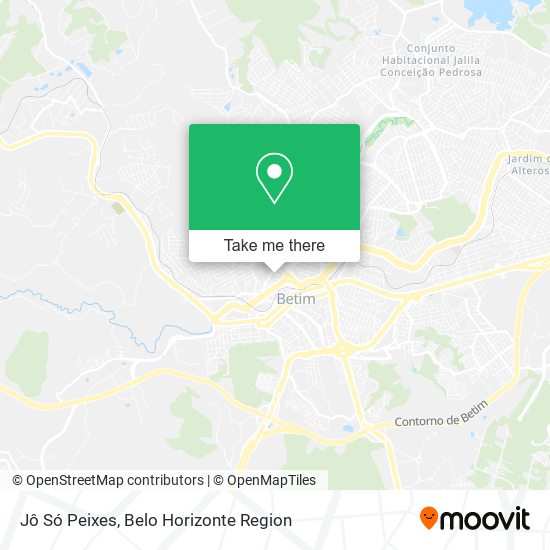 Jô Só Peixes map