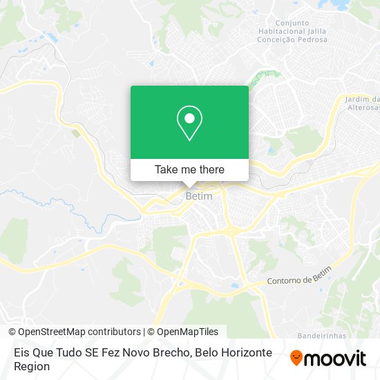 Eis Que Tudo SE Fez Novo Brecho map