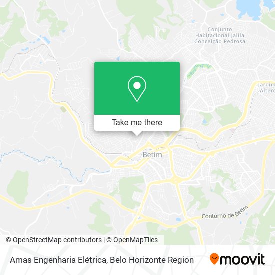 Amas Engenharia Elétrica map