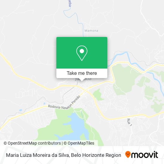 Maria Luiza Moreira da Silva map