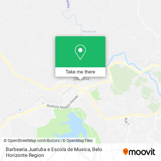 Barbearia Juatuba e Escola de Musica map