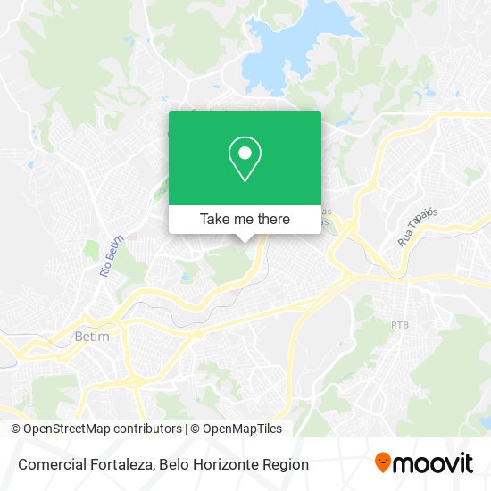 Comercial Fortaleza map