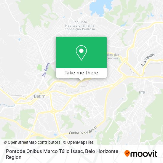 Pontode Onibus Marco Túlio Isaac map