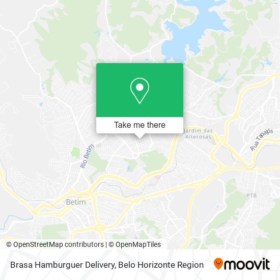Brasa Hamburguer Delivery map