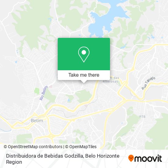 Distribuidora de Bebidas Godzilla map