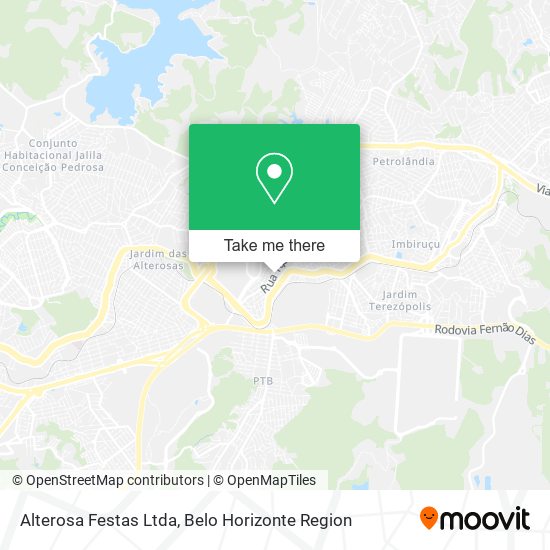 Alterosa Festas Ltda map