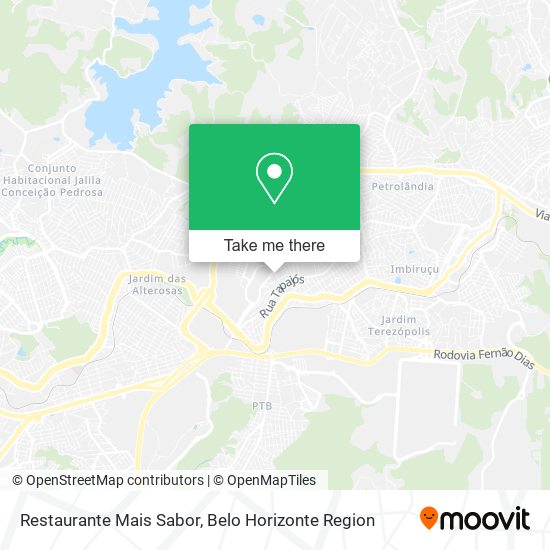 Restaurante Mais Sabor map