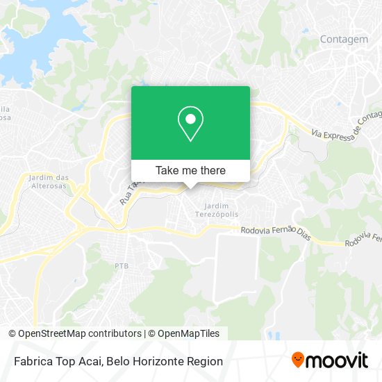 Fabrica Top Acai map