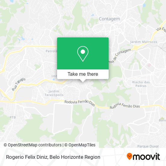 Rogerio Felix Diniz map