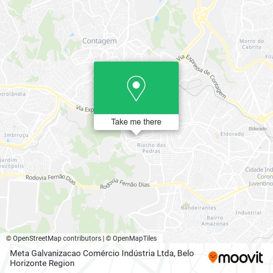 Meta Galvanizacao Comércio Indústria Ltda map