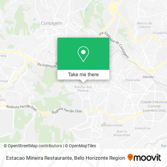 Estacao Mineira Restaurante map