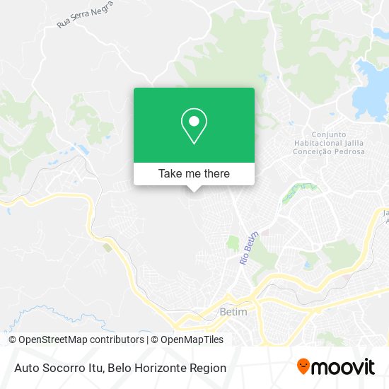 Auto Socorro Itu map