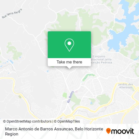 Marco Antonio de Barros Assuncao map
