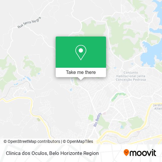 Clinica dos Oculos map