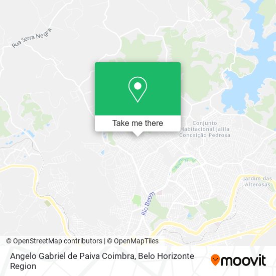 Angelo Gabriel de Paiva Coimbra map