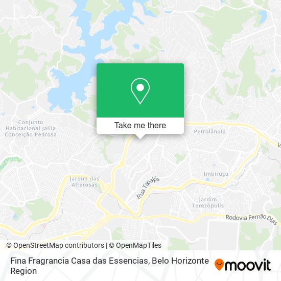 Fina Fragrancia Casa das Essencias map
