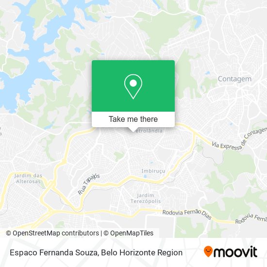 Espaco Fernanda Souza map