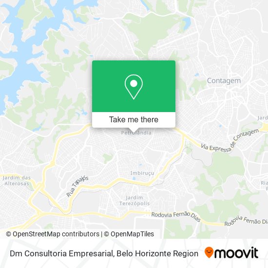 Dm Consultoria Empresarial map