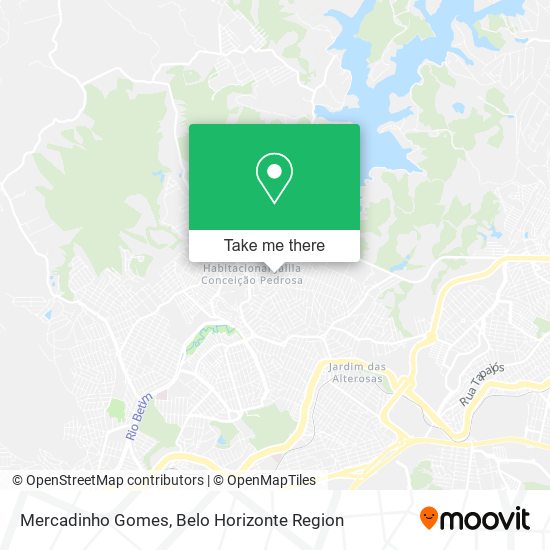 Mercadinho Gomes map