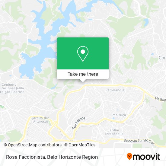 Rosa Faccionista map