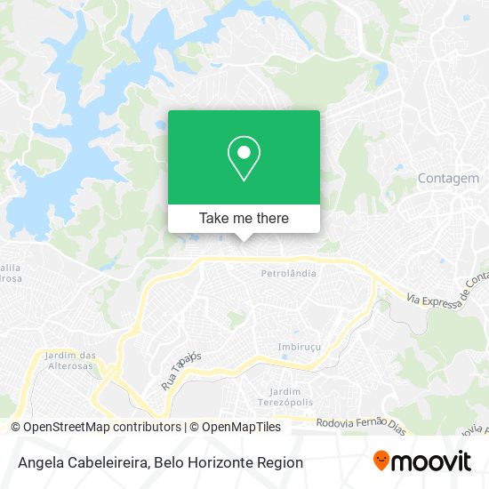 Angela Cabeleireira map