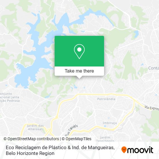 Mapa Eco Reciclagem de Plástico & Ind. de Mangueiras