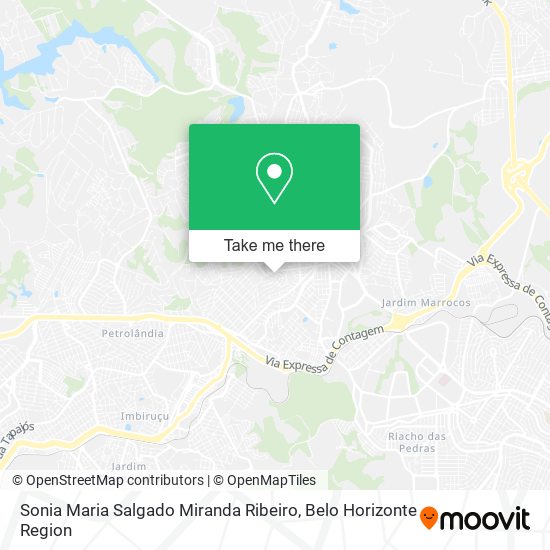 Mapa Sonia Maria Salgado Miranda Ribeiro