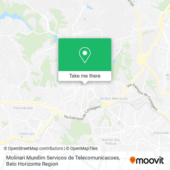 Molinari Mundim Servicos de Telecomunicacoes map