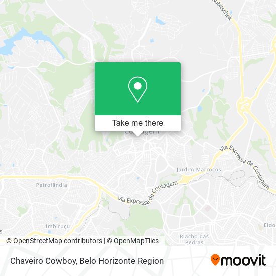 Chaveiro Cowboy map