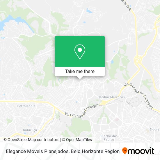 Elegance Moveis Planejados map