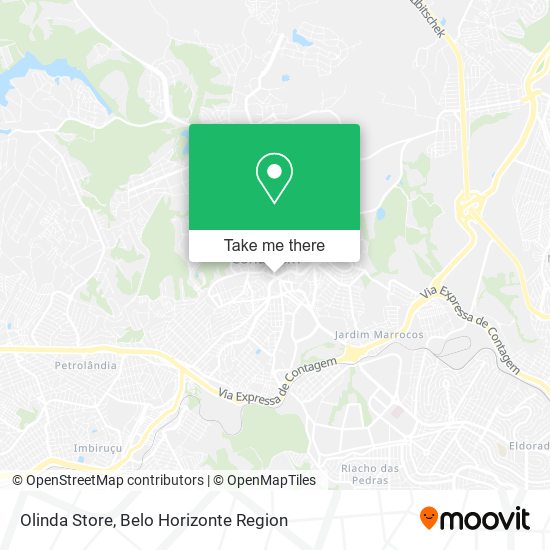 Olinda Store map