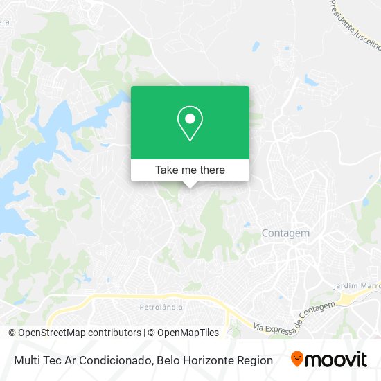 Multi Tec Ar Condicionado map