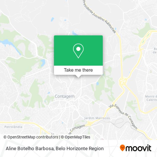 Aline Botelho Barbosa map