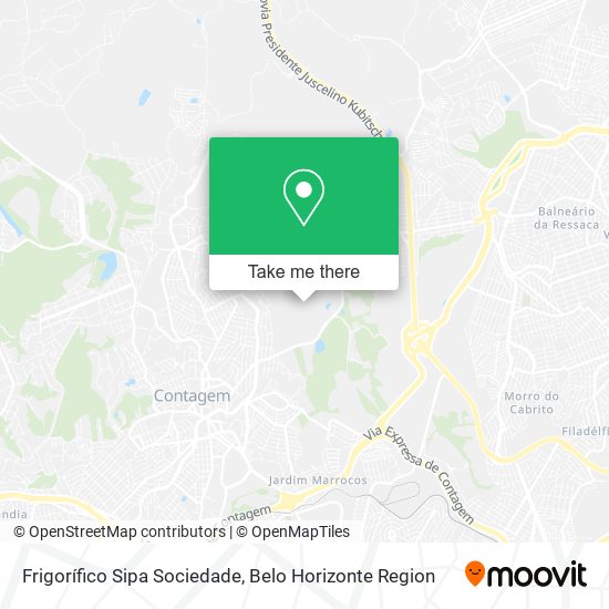Frigorífico Sipa Sociedade map