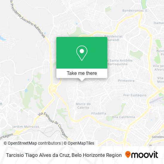 Tarcisio Tiago Alves da Cruz map