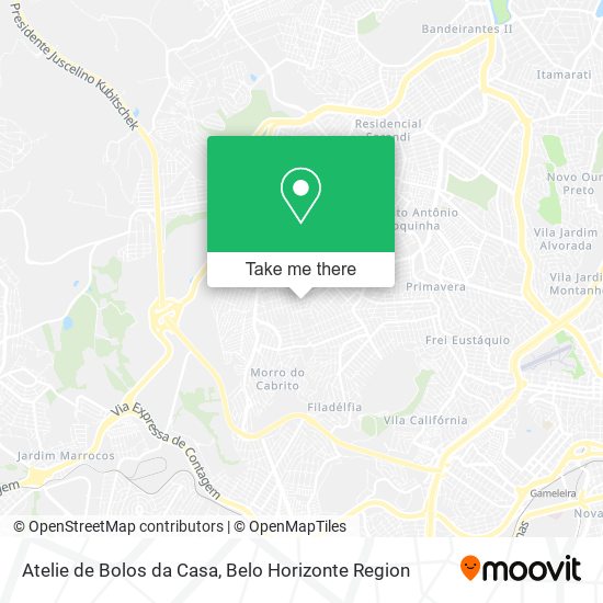 Atelie de Bolos da Casa map