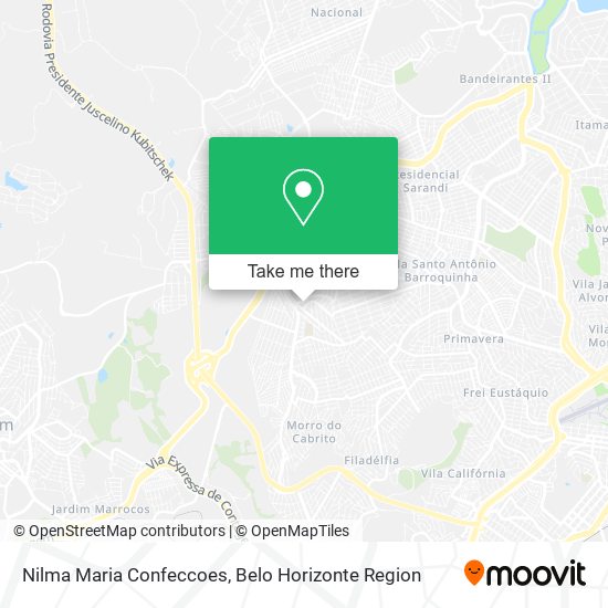 Nilma Maria Confeccoes map