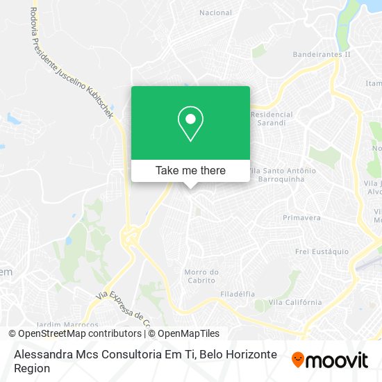Alessandra Mcs Consultoria Em Ti map