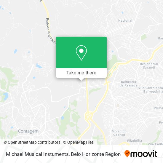 Michael Musical Instuments map