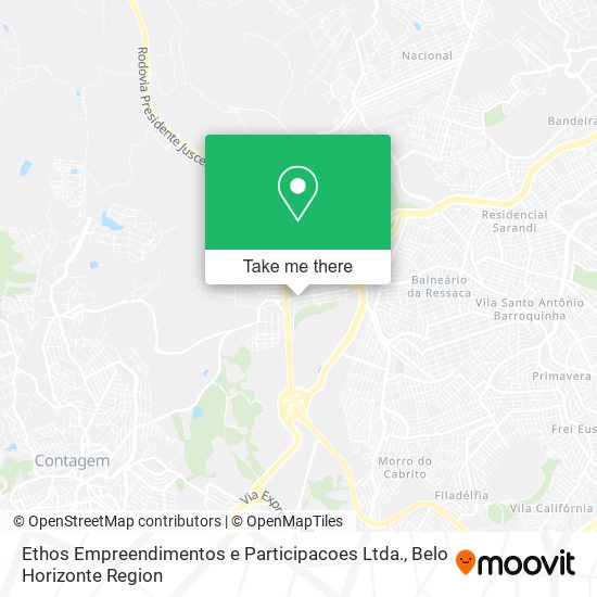 Ethos Empreendimentos e Participacoes Ltda. map
