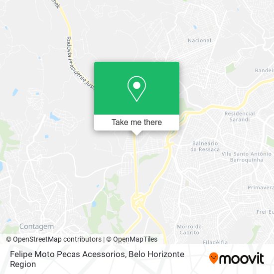 Mapa Felipe Moto Pecas Acessorios