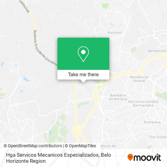 Hga Servicos Mecanicos Especializados map